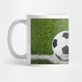 Vintage soccer ball Mug